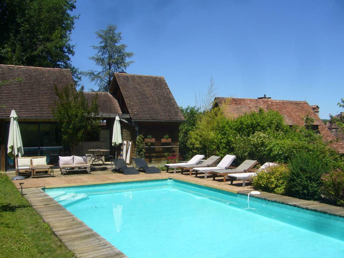 Les Perluetes Hotel Carennac Luaran gambar